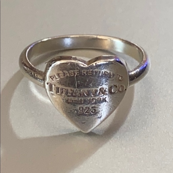 Tiffany & Co. Jewelry - Authentic Tiffany & Co. Heart Tag Ring